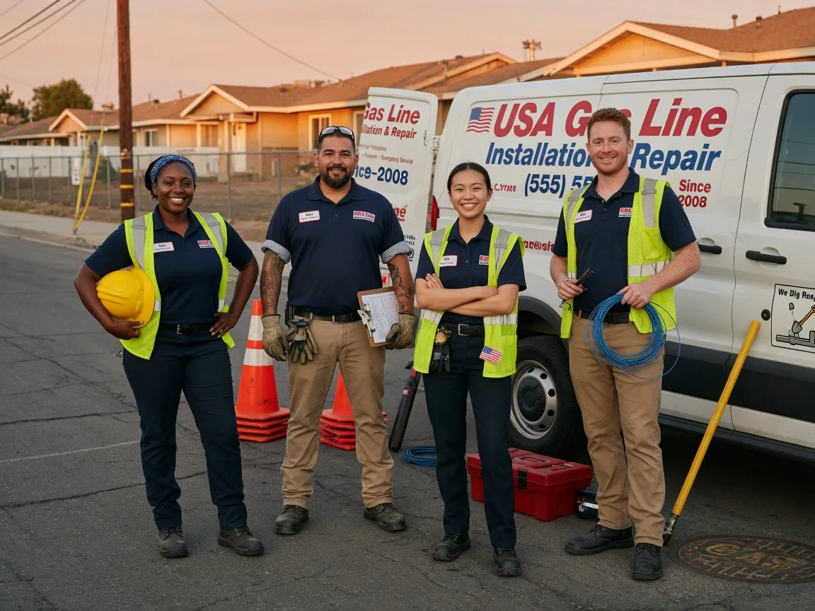 Gas Line Installation company in Meadow, TX